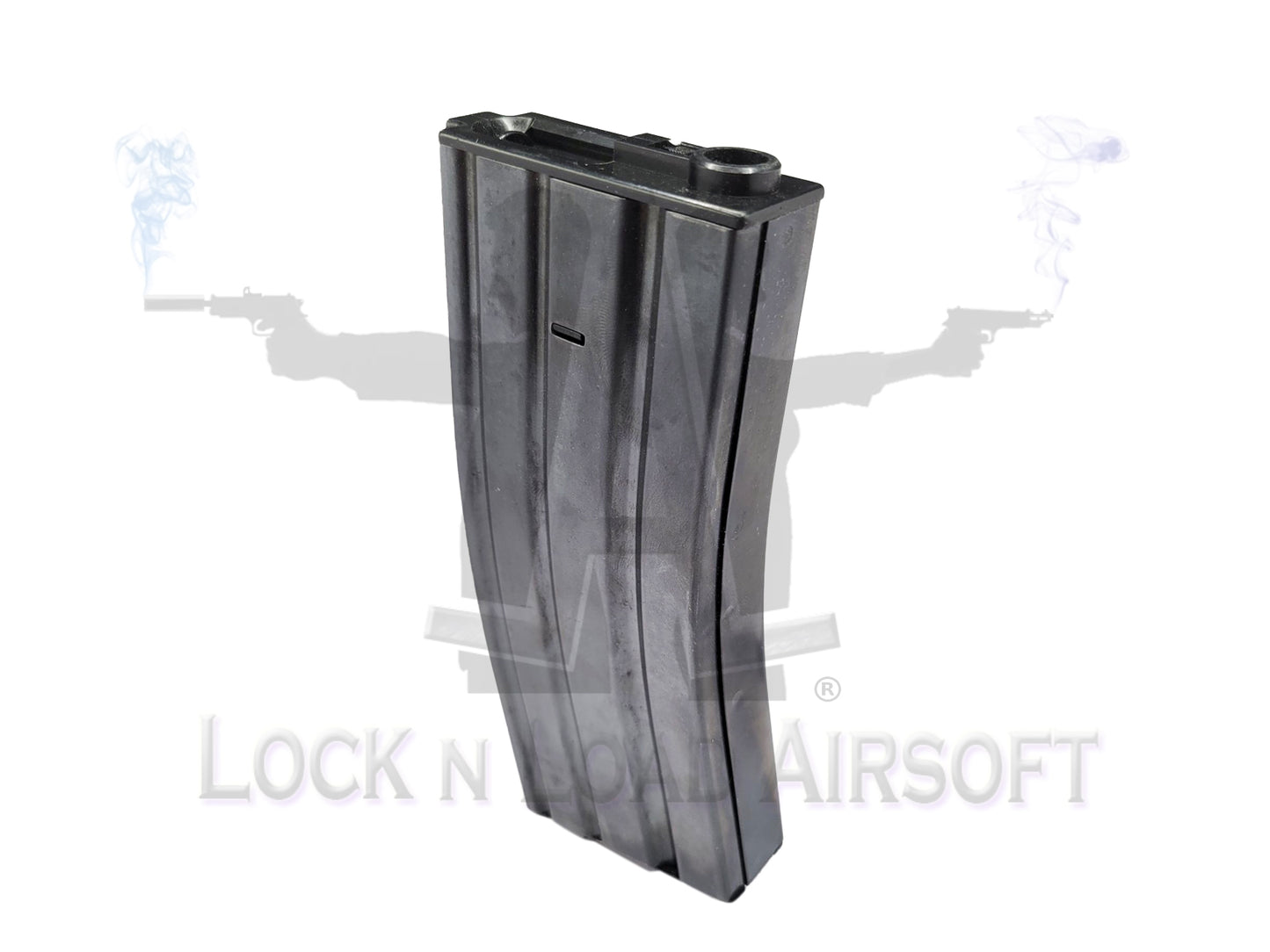 KWA Hi Cap Metal M4 Magazine - 300 Rounds - Black