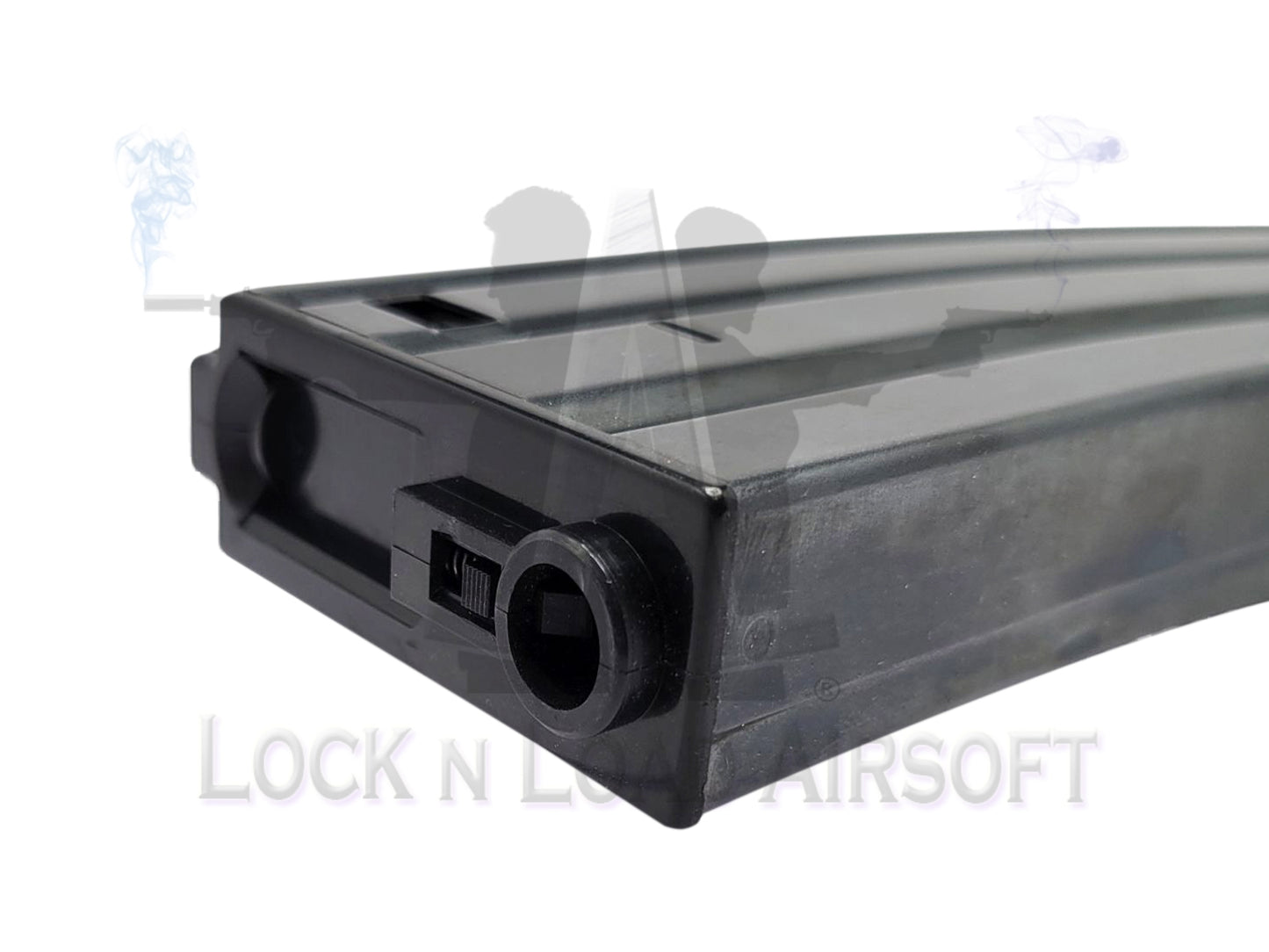 KWA Hi Cap Metal M4 Magazine - 300 Rounds - Black