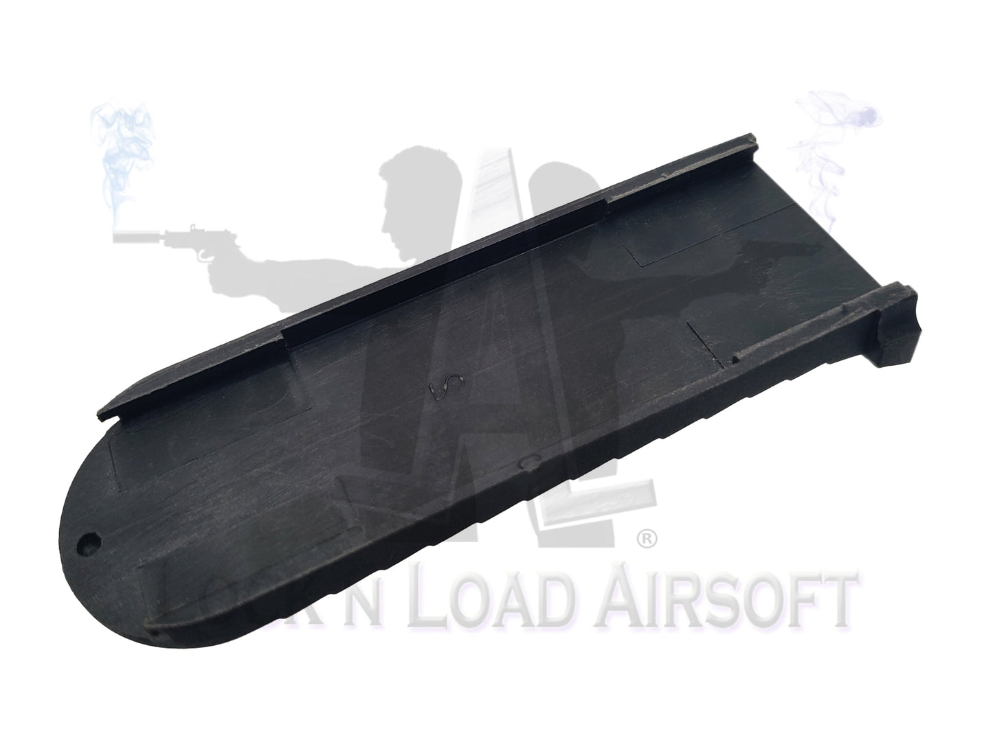 LMG M249 SAW Full Stock Sliding Battery Cover