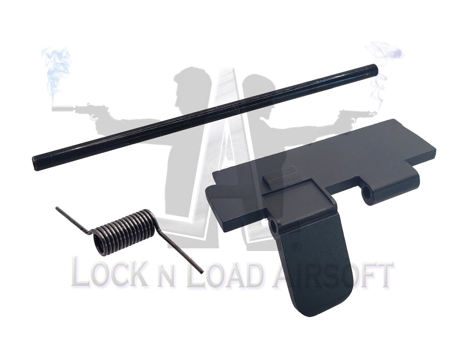 Full Metal LMG Magazine-Dust Cover Assembly Kit