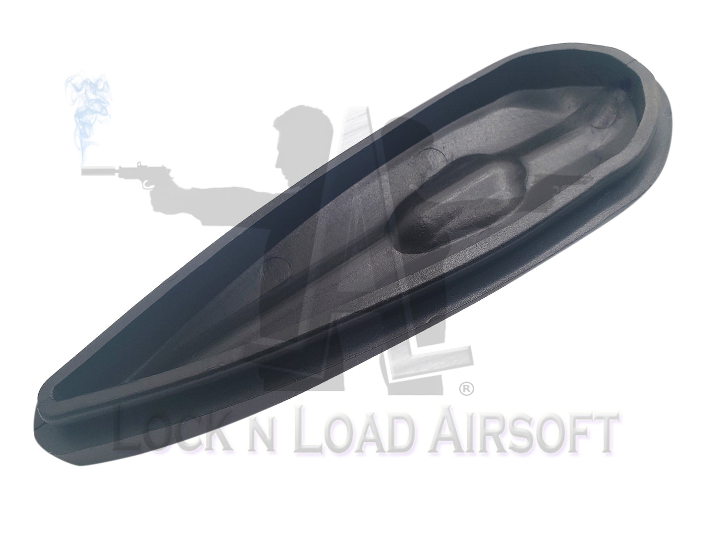 Universal AUG Rubberized Stock Padding | Black