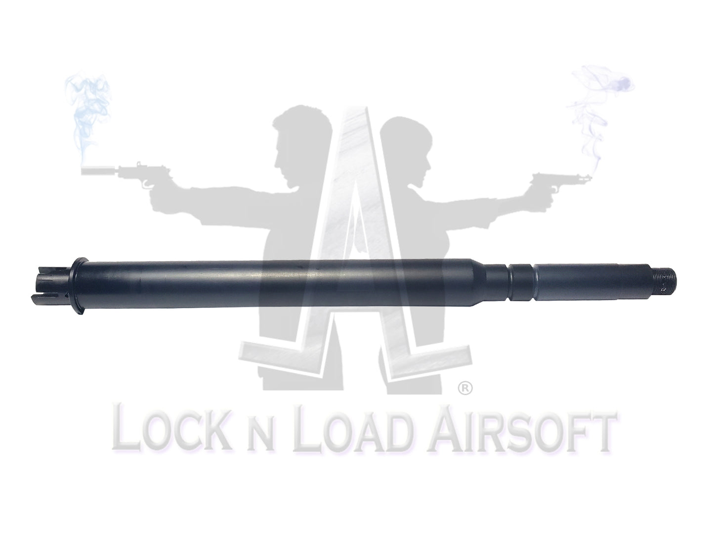Full Metal Threaded SR-25 Outer Barrel