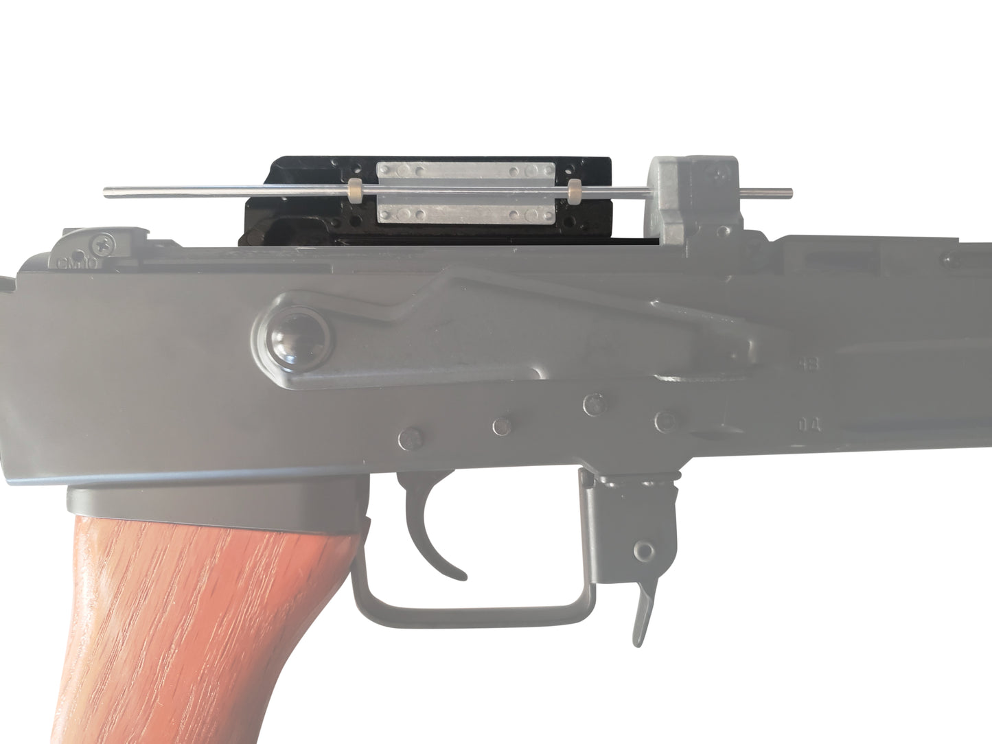 CYMA 046 EBB Gearbox Left Side Recoil Unit