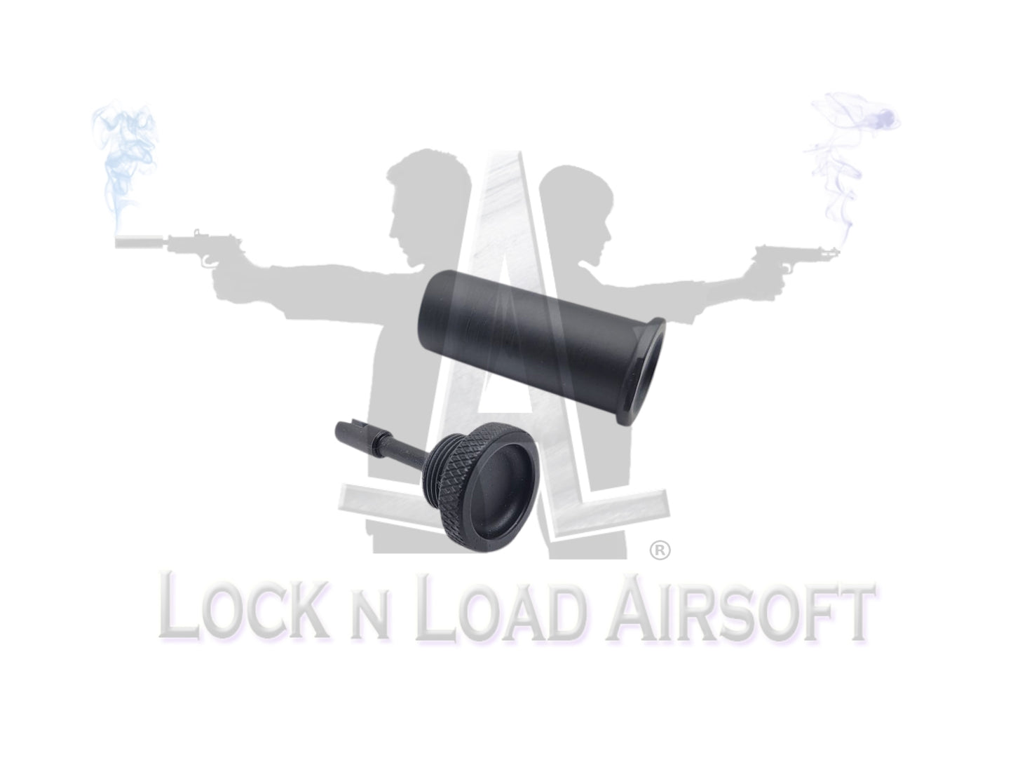 PKM Full Metal Full Stock | Cleaning Kit Compartment | LMG