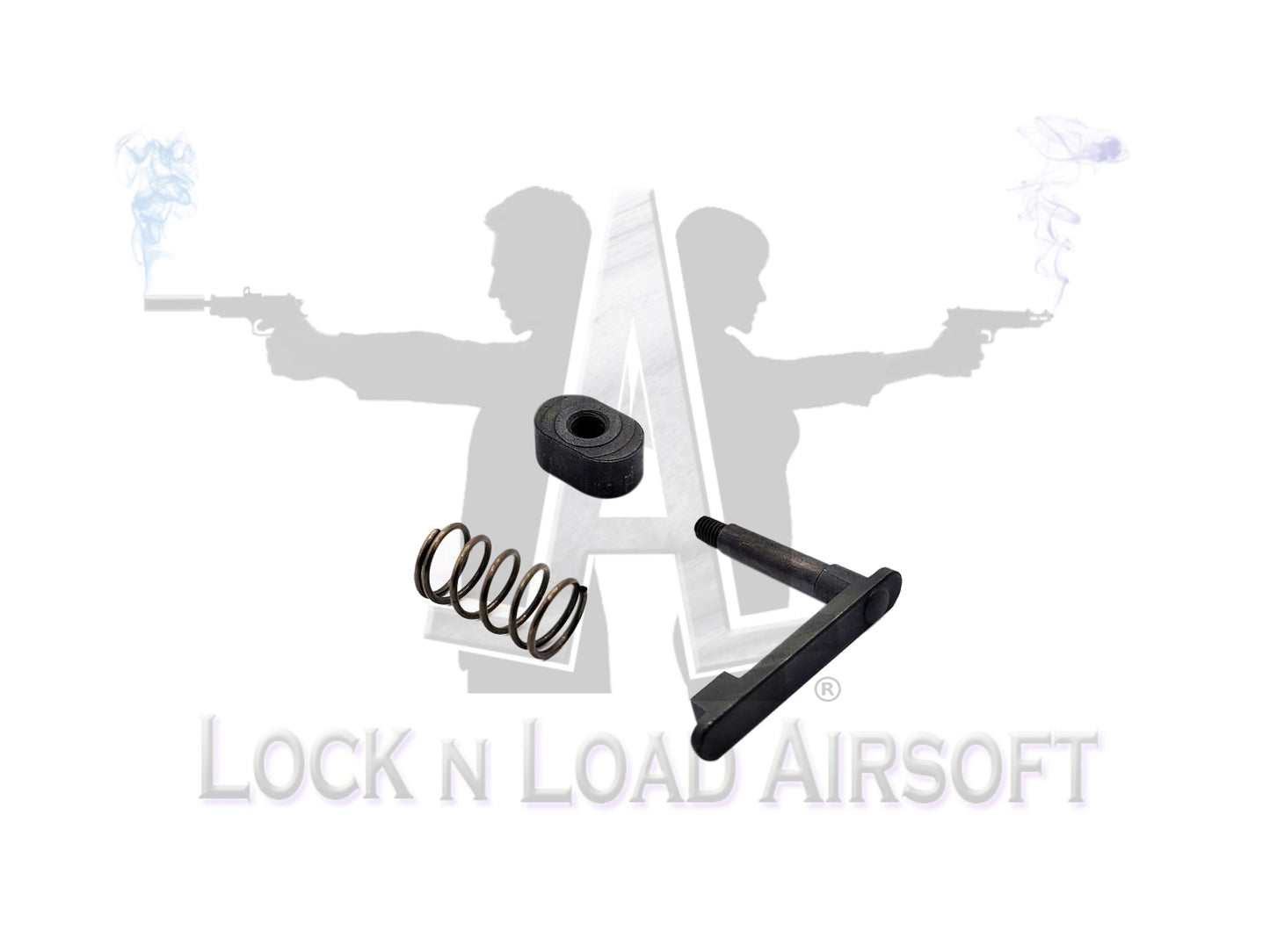 G&G Top Tech GR16 R5 M16 SPR Full Metal Magazine Release Kit