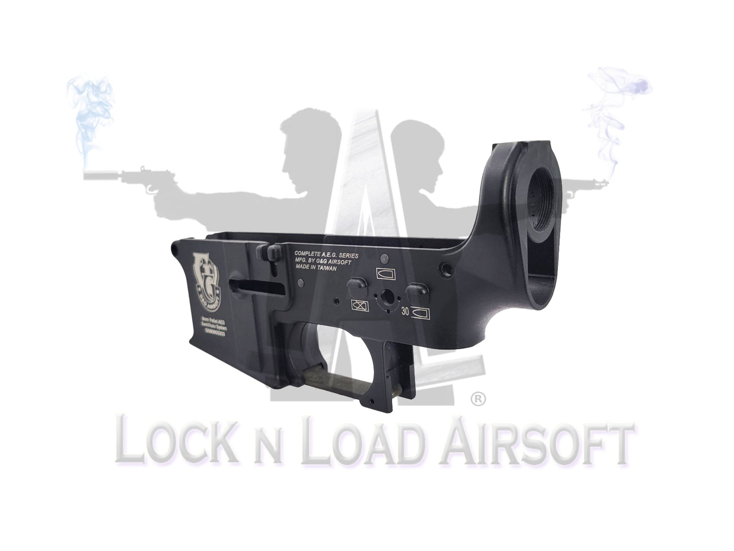 G&G Top Tech GR16 R5 M16 SPR Full Metal Lower Receiver