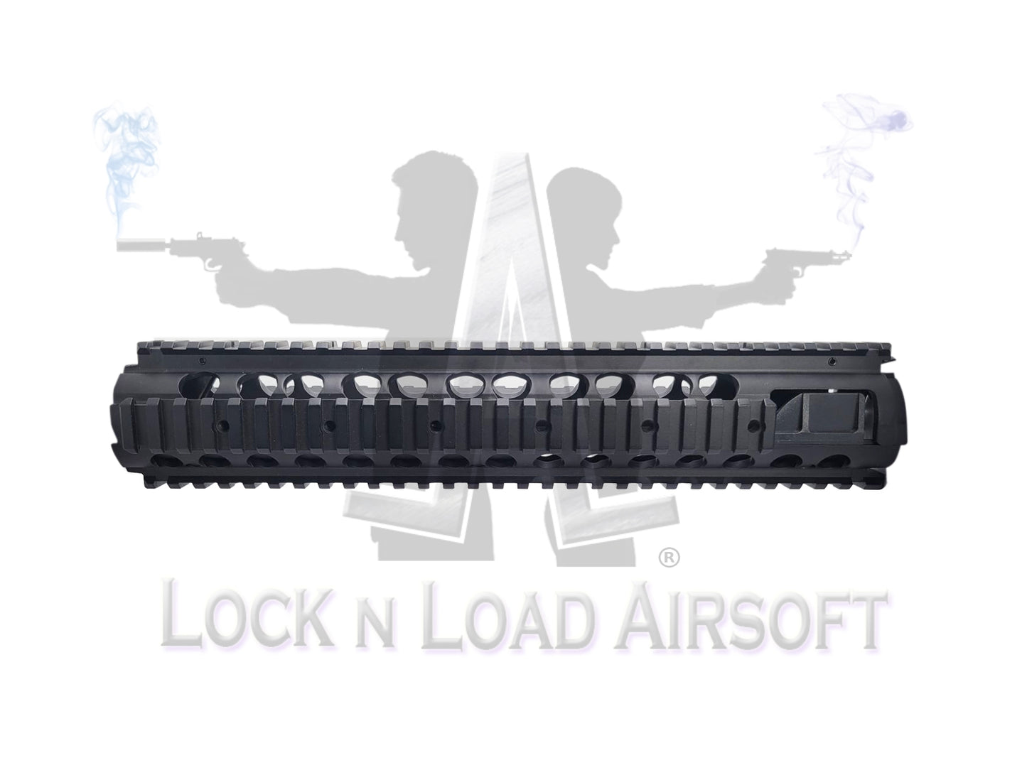 G&G Top Tech GR16 R5 M16 SPR | 12 Inch | 2 Piece Full Metal Handguard