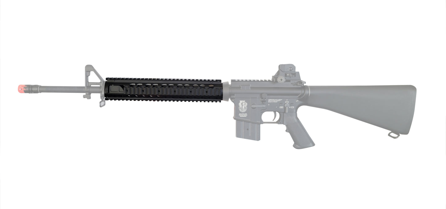 G&G Top Tech GR16 R5 M16 SPR | 12 Inch | 2 Piece Full Metal Handguard