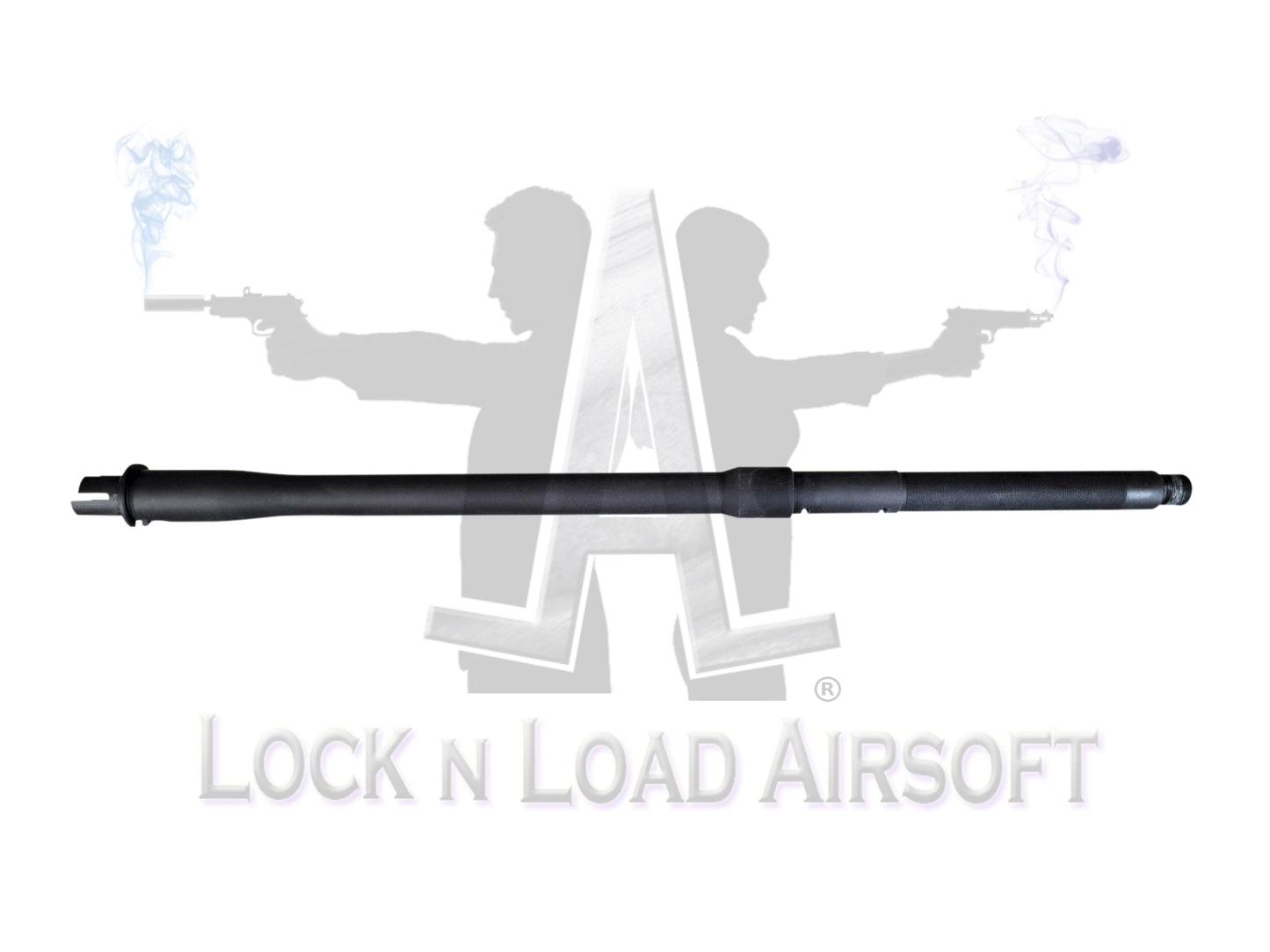 G&G Top Tech GR16 R5 M16 SPR Full Metal Outer Barrel