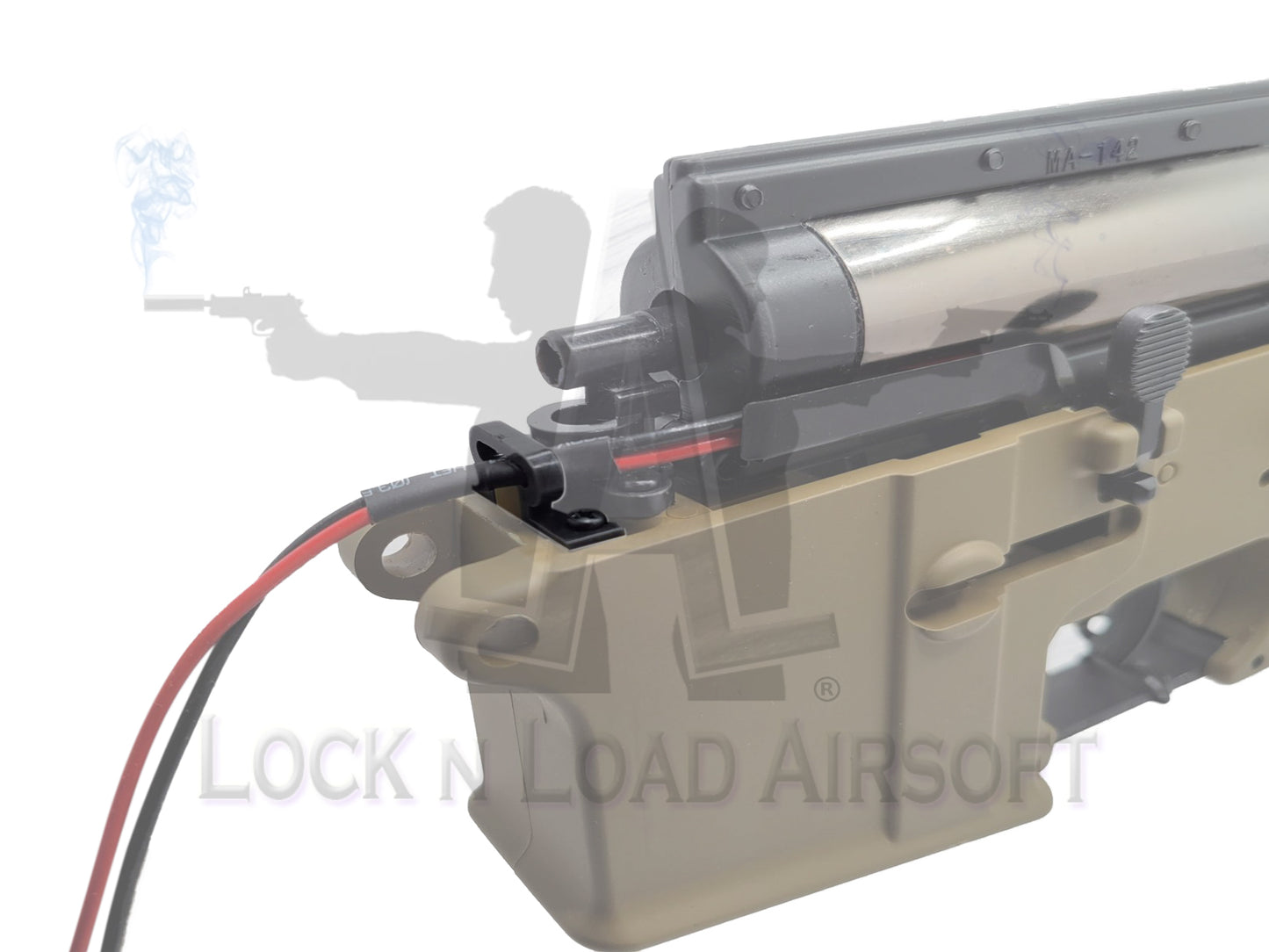 AEG Wiring Harness Mount Polymer Black