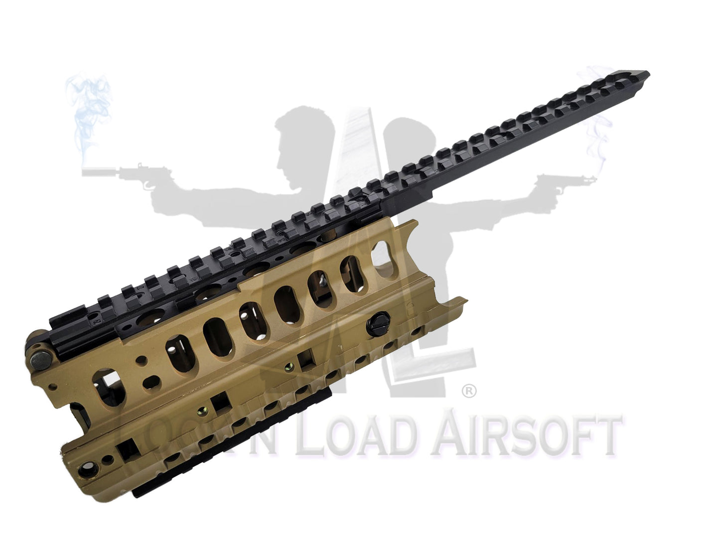 M4 S-System Conversion Caged Hand Guard - Forest Green