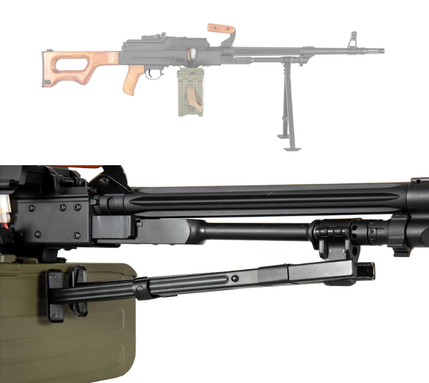 PKM Full Metal Reinforced Trigger | LMG