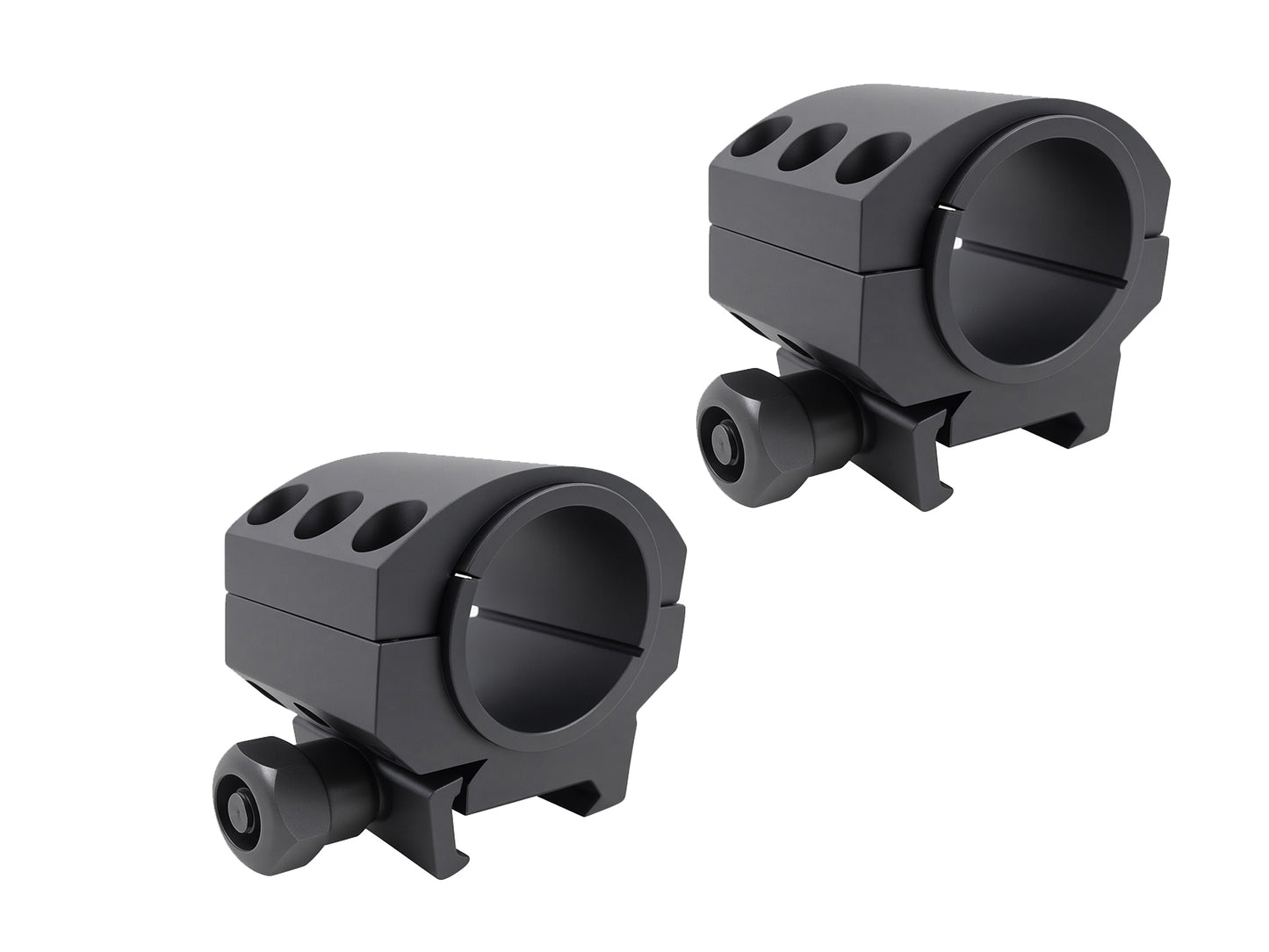 Set of 2 Full Metal Heavy Duty Tactical Scope Rings
