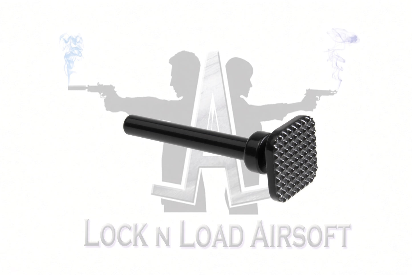 Full Metal SCAR Mag Ejection Textured Push Button