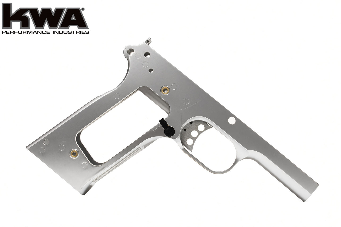KWA Premium KSC 1911 Bare Bones Frame | Silver | Pistol