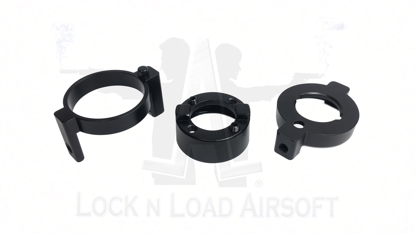 G&G Full Metal M4 / M16 Free Float Rail Mounting Rings / Bracket Kit