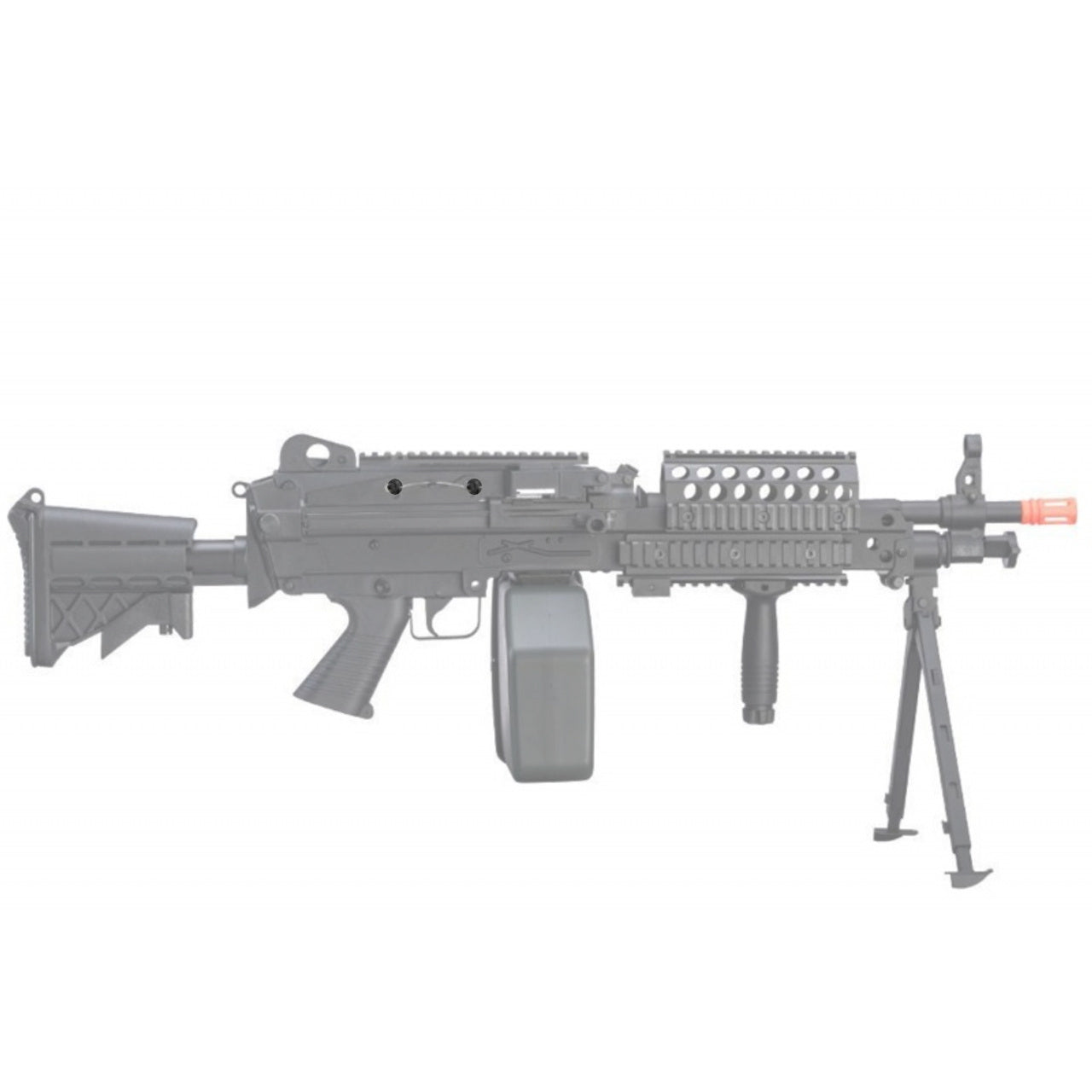 LMG M249 SAW Full Metal Side Dust Cover Plate Installation Screw