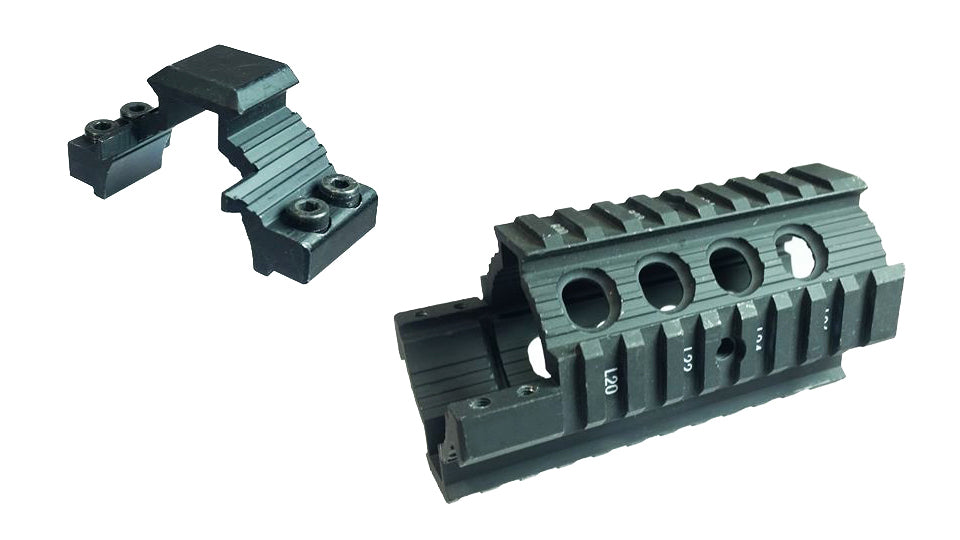 Full Metal Short Barrel Free Float Handguard Replacement