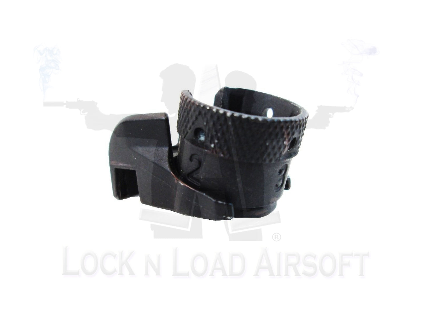 Full Metal M5 Rear Iron Sight Replacement w/ Install Screw