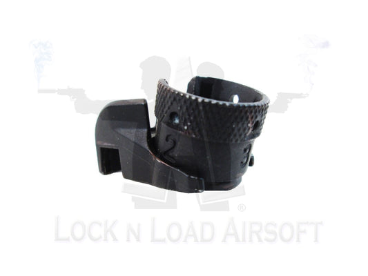 Full Metal M5 Rear Iron Sight Replacement w/ Install Screw