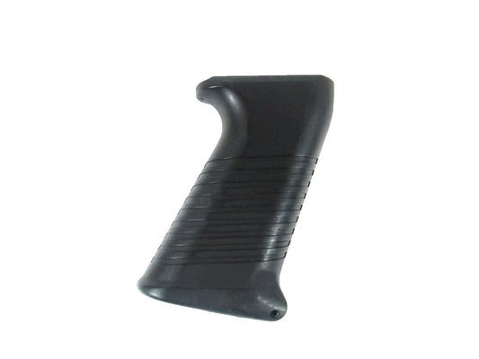 Version 3 AK Ribbed AEG Pistol Grip w/ Integrated Flap Motor Plate & Installation Screw