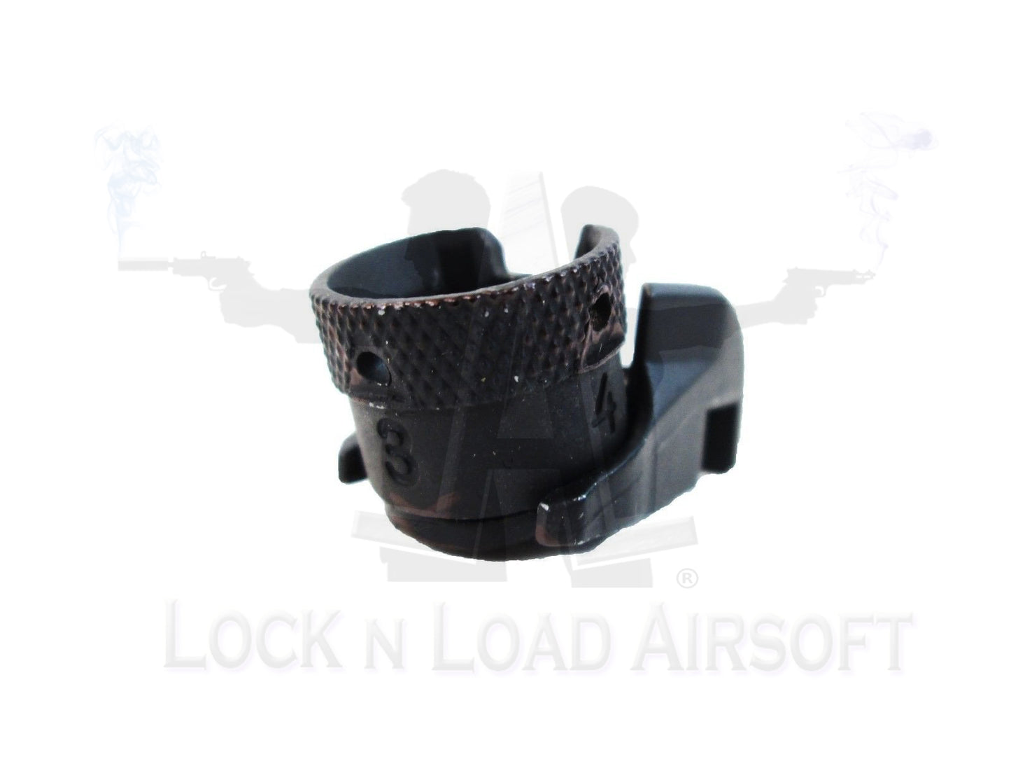 Full Metal M5 Rear Iron Sight Replacement w/ Install Screw