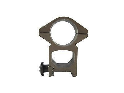 Set of 2 Elite Rubberized Scope Rings - Tan