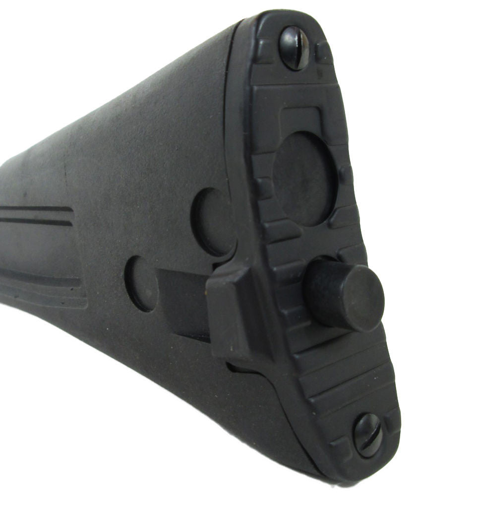 Premium Push Button Rear Stock - Black
