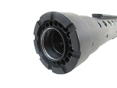 Full Metal DMR Free Float Rail Conversion System w RIS - Black