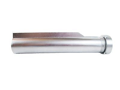 Full Metal 6 Position Buffer Tube Replacement - Arctic Silver