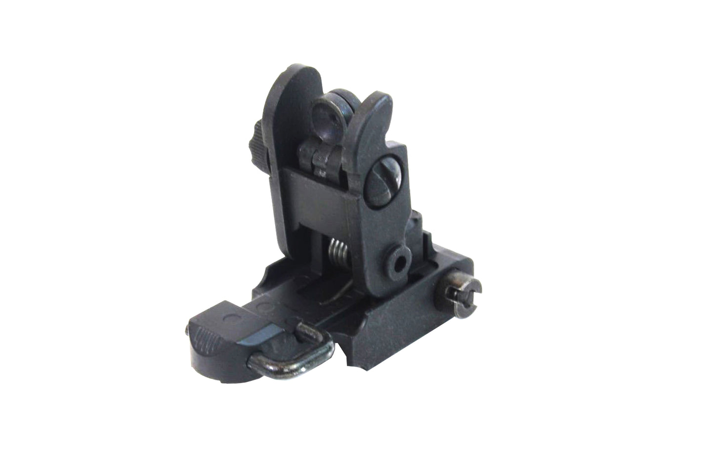 Premium Tactical Flip Down Iron Sight w Weaver Mount