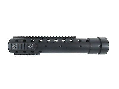 Full Metal DMR Free Float Rail Conversion System w RIS - Black