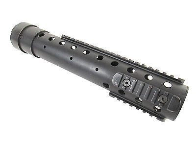Full Metal DMR Free Float Rail Conversion System w RIS - Black