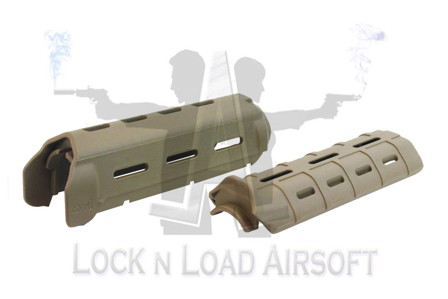 G&P Licensed Magpul PTS Hand Guard Kit - Dark Earth