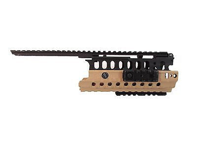 Two-Tone S-System Caged Hand Guard Conversion - BlackTan