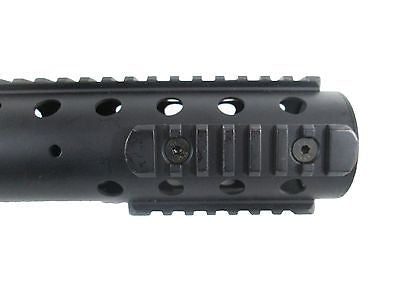 Full Metal DMR Free Float Rail Conversion System w RIS - Black