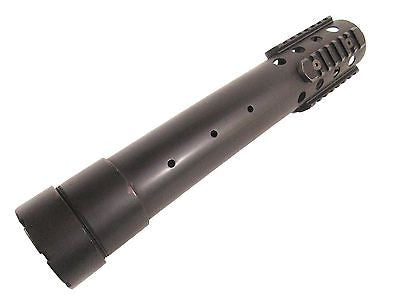 Full Metal DMR Free Float Rail Conversion System w RIS - Black