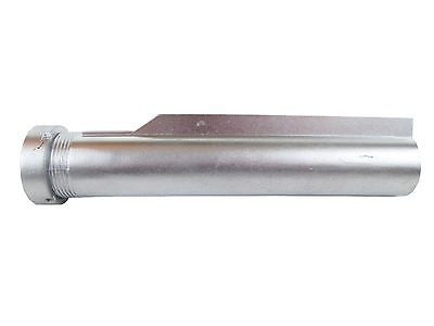 Full Metal 6 Position Buffer Tube Replacement - Arctic Silver