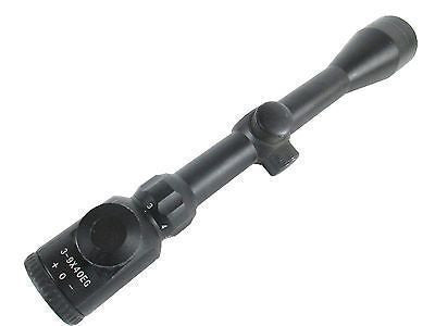 Full Metal Illuminated 3-9x40EG Adjustable Scope - Windage & Elevation Dials~