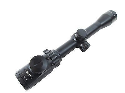 Full Metal 3-9x32 illuminated Long Range Scope - Airsoft
