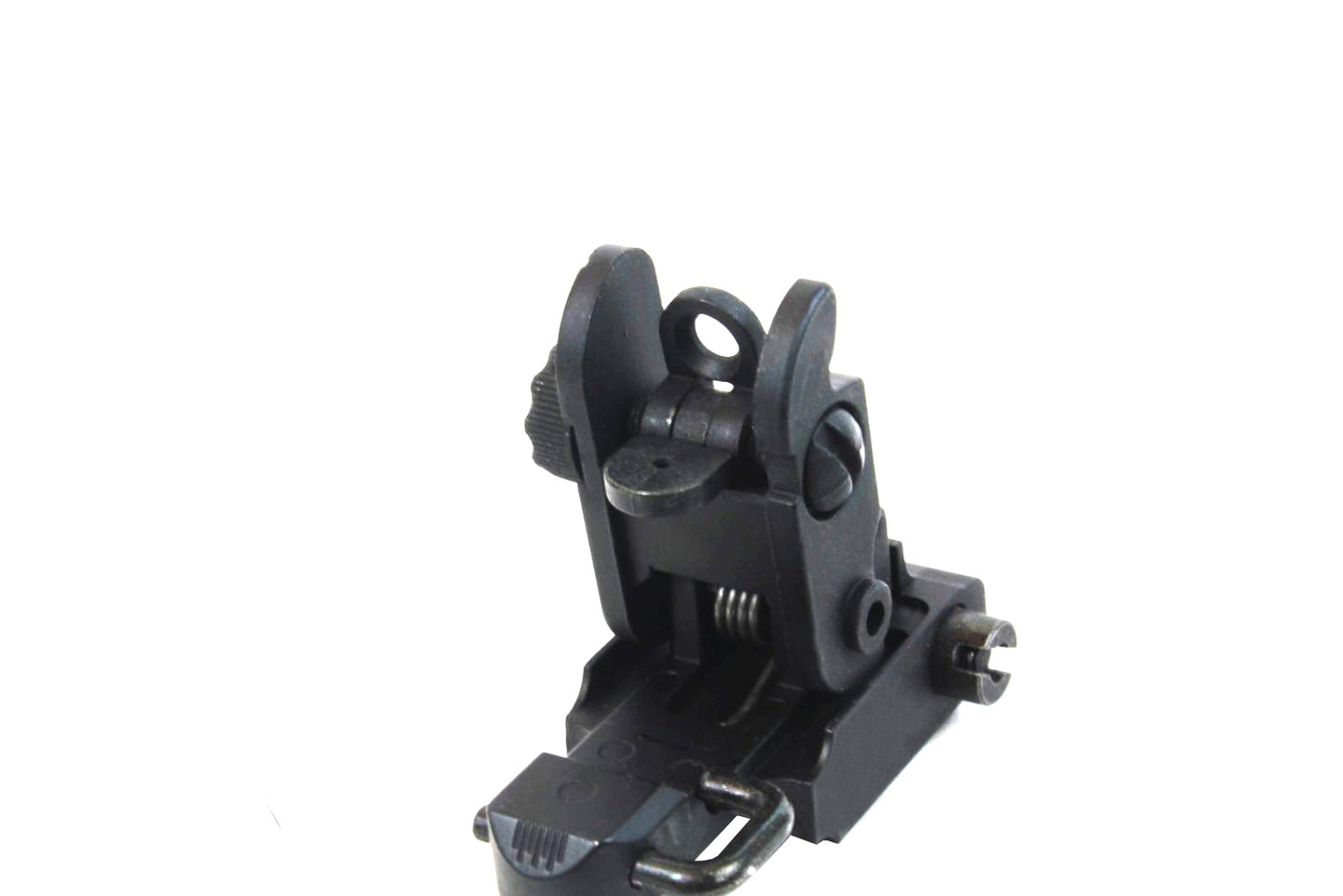 Premium Tactical Flip Down Iron Sight w Weaver Mount