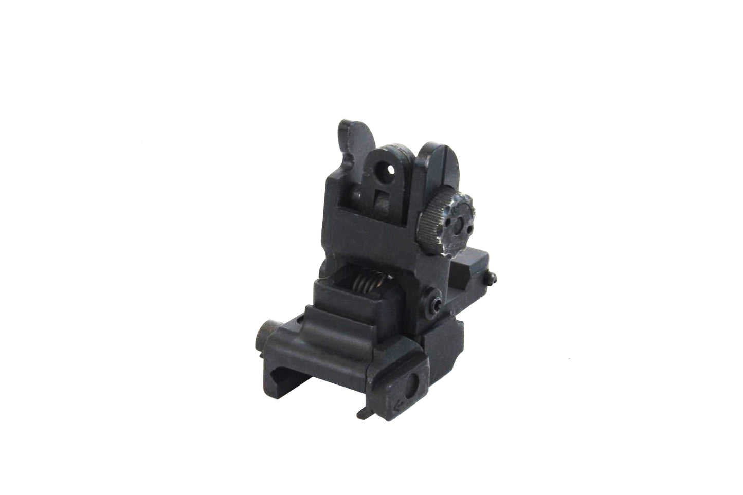 Premium Tactical Flip Down Iron Sight w Weaver Mount