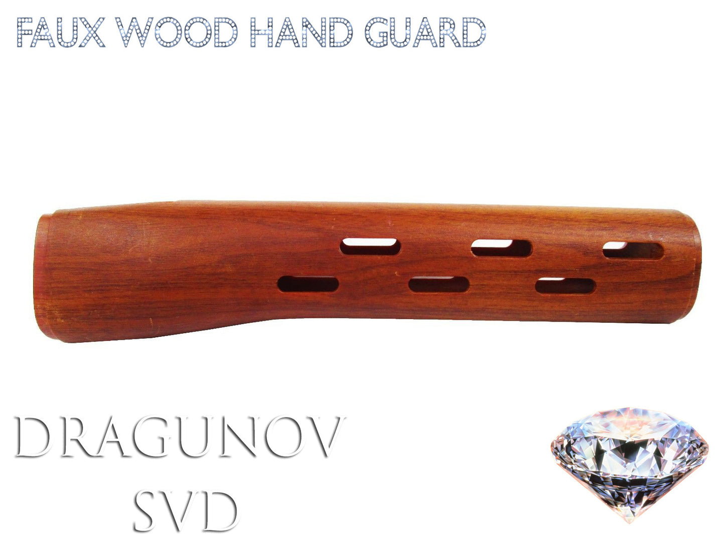Dragunov SVD Faux Wood Hand Guard Upgrade