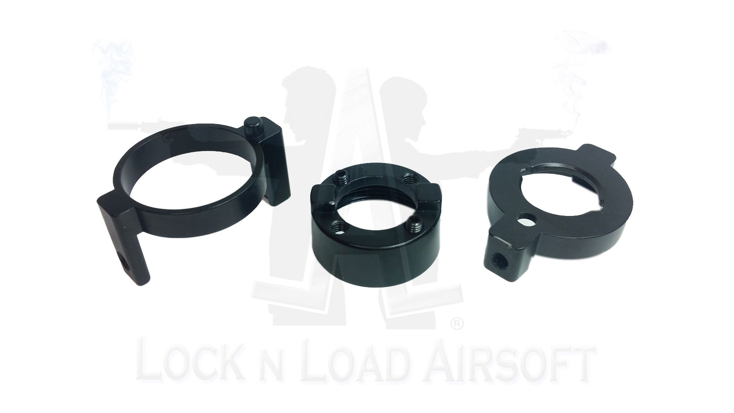 G&G Full Metal M4 / M16 Free Float Rail Mounting Rings / Bracket Kit