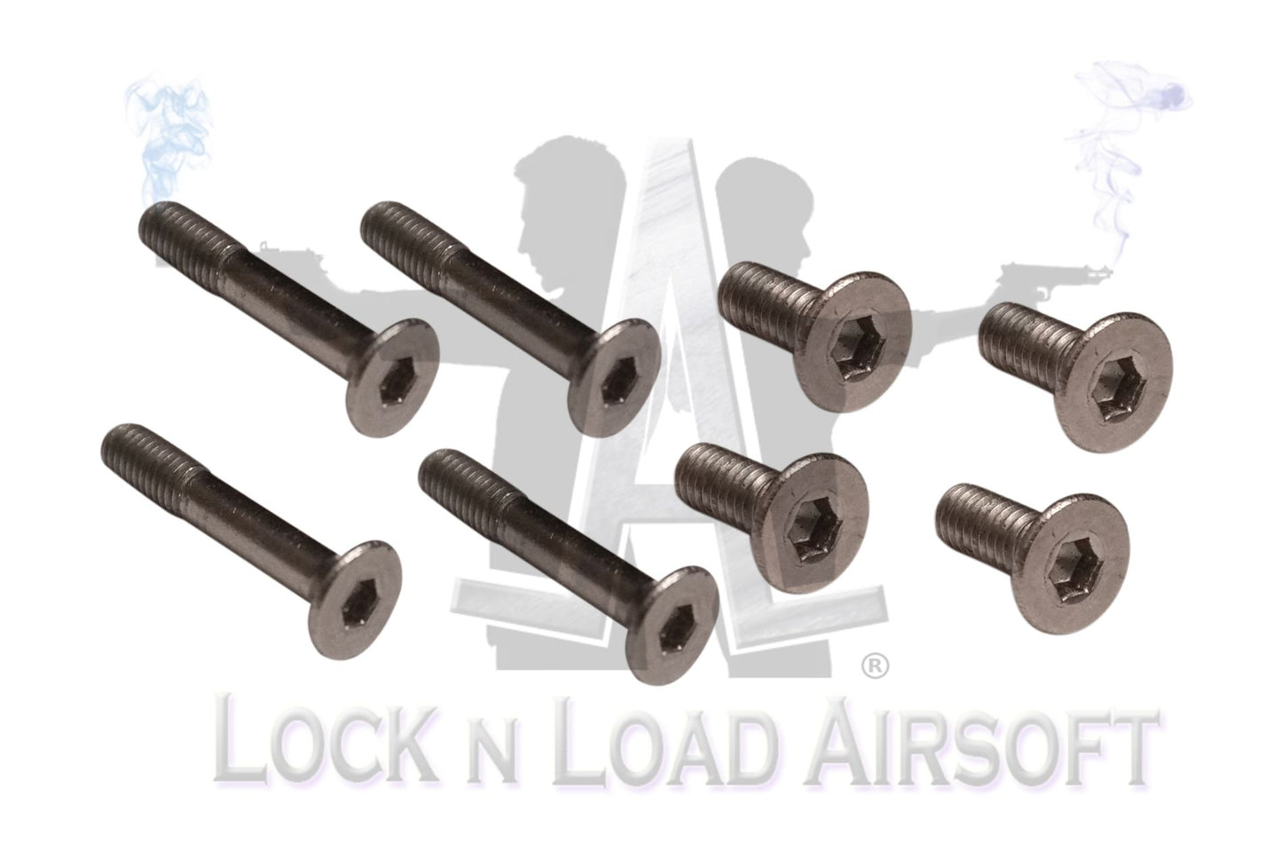 G&G Reinforced Version 2 Gearbox Screw Set