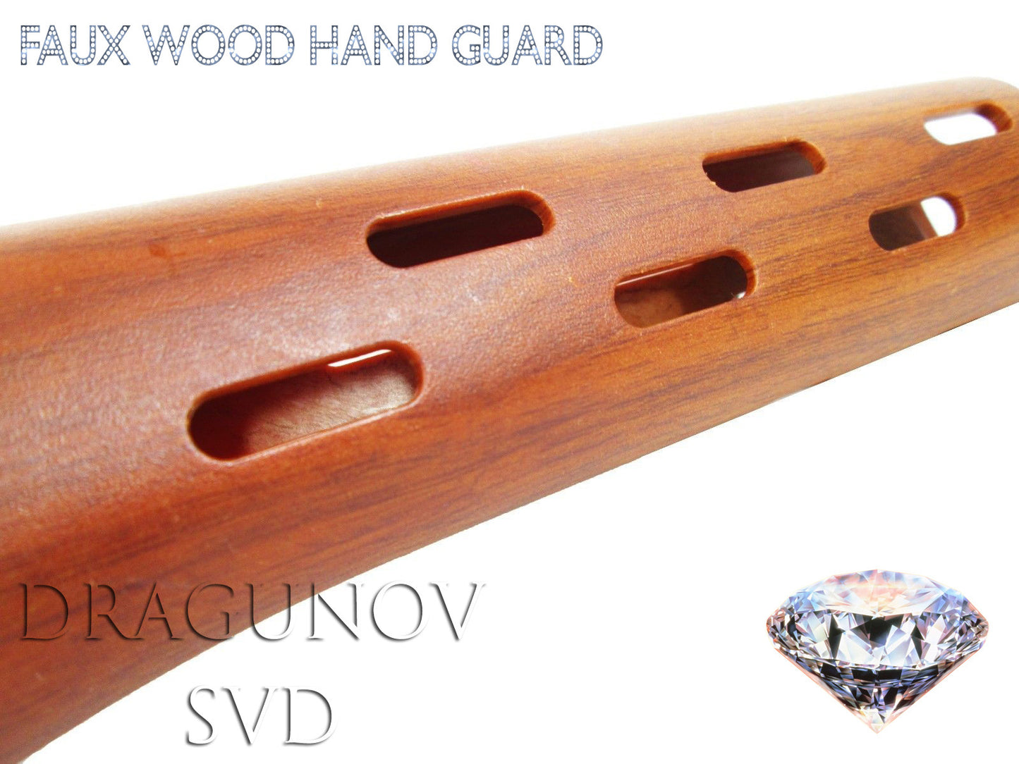 Dragunov SVD Faux Wood Hand Guard Upgrade