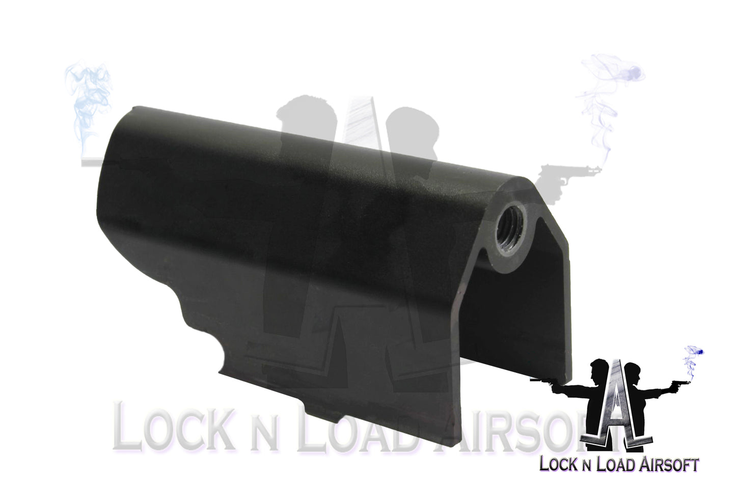 Premium FAL Full Metal Threaded Dust Cover Replacement | Black