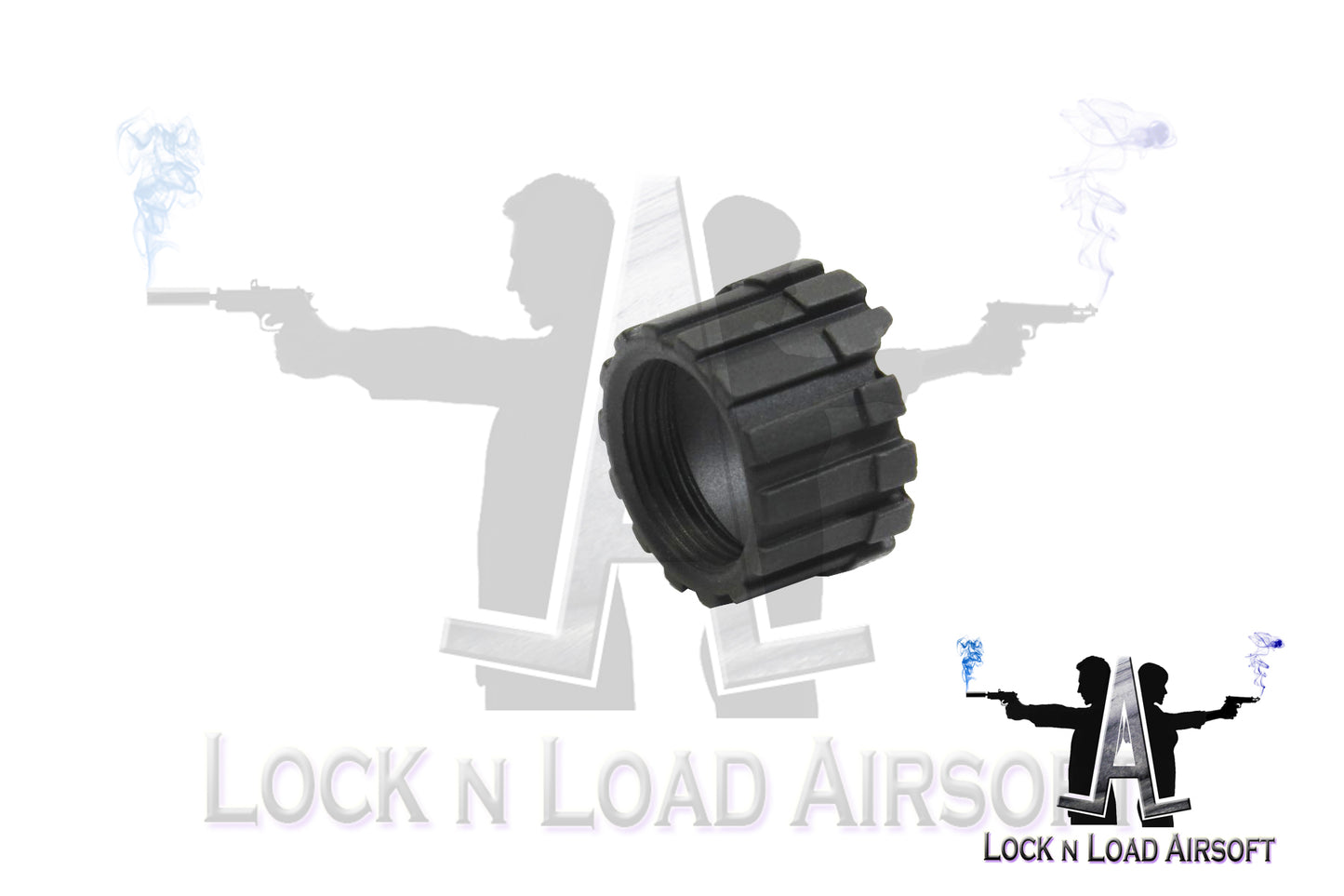 Full Metal FAL Gas Tube System Threaded Nut Replacement