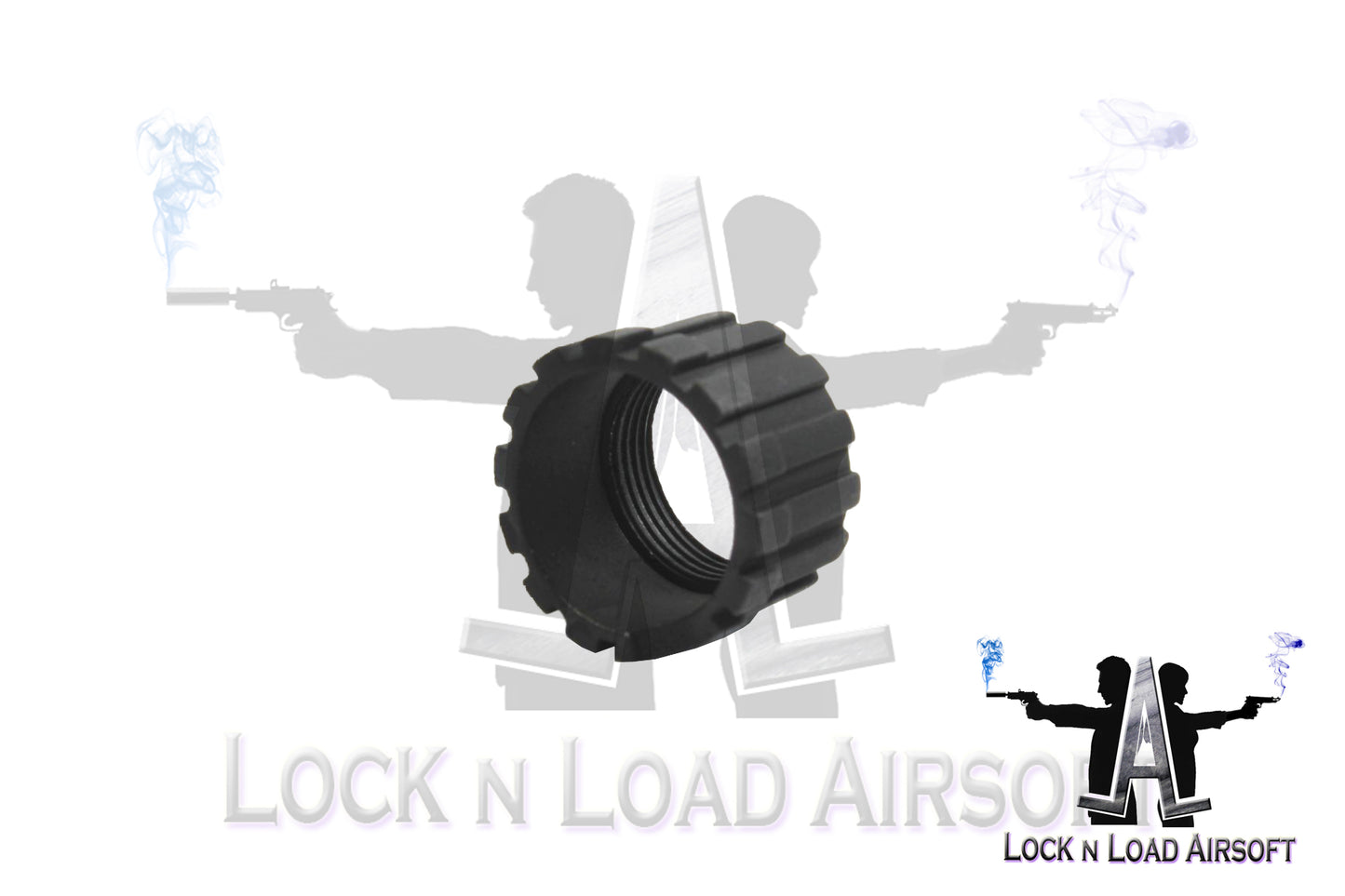 Full Metal FAL Gas Tube System Threaded Nut Replacement