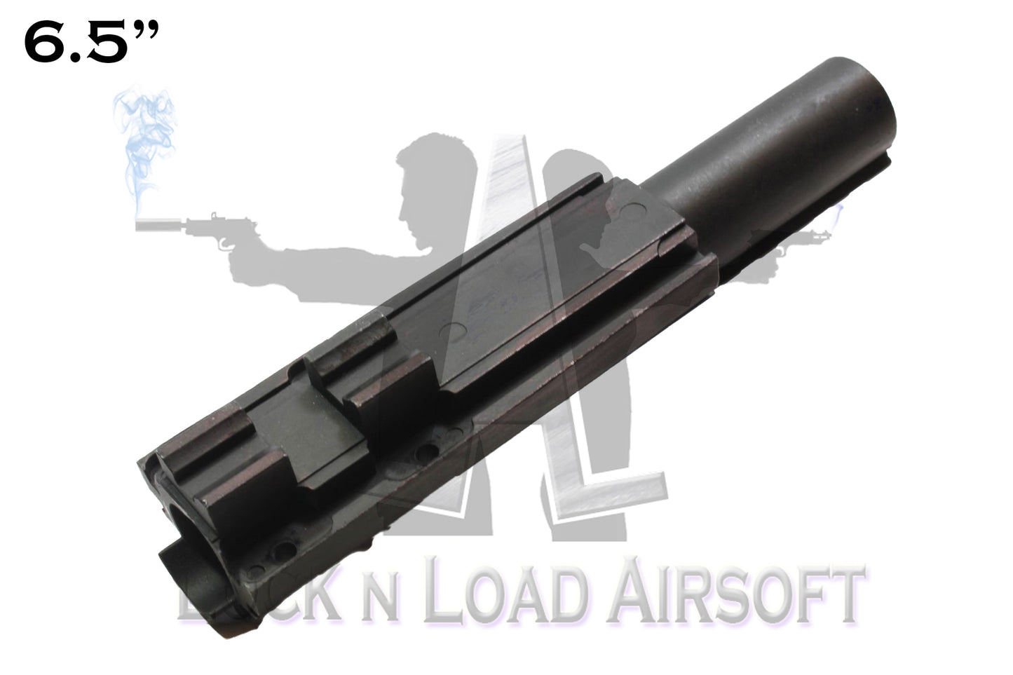 Full Metal 6.5" Picatinny Weaver Rail | 20mm | Black